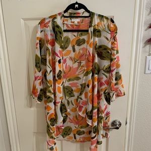 Floral kimono